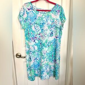 Lilly Pulitzer tshirt dress XL
